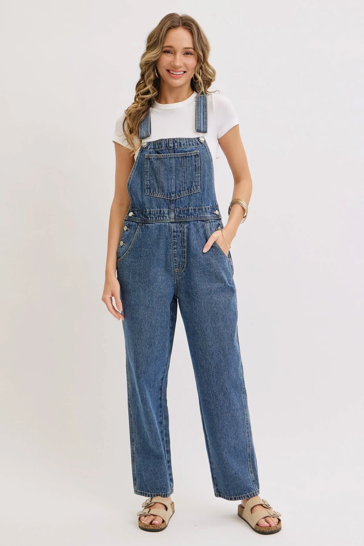Denim Overalls