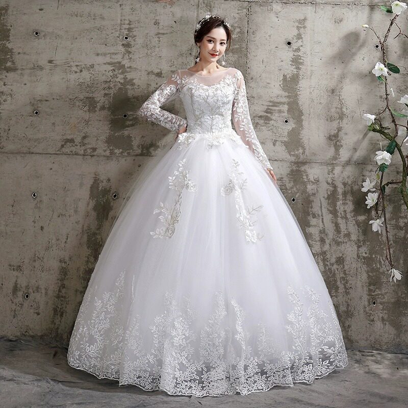 Wedding Gown for the Bride, Forest-Style, Ultra-Fairy, Dreamy, Simple, Niche Wedding Dress